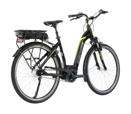 Gepida Reptila 1000 28 W 7S RT City E-Bike Fekete - Neon