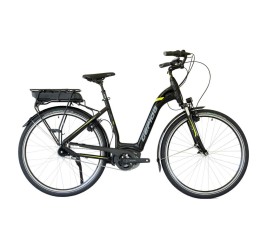 Gepida Reptila 1000 28 W 7S RT City E-Bike fekete-neon - bikemiskolc.hu