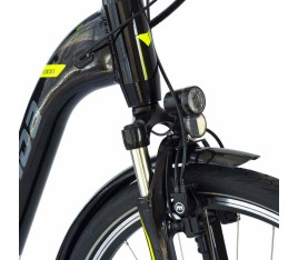 Gepida Reptila 1000 28 W 7S RT City E-Bike fekete-neon - bikemiskolc.hu
