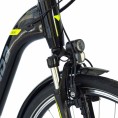 Gepida Reptila 1000 28 W 7S RT City E-Bike Fekete - Neon Gepida Reptila 1000 28 W 7S RT City E-Bike Fekete - Neon