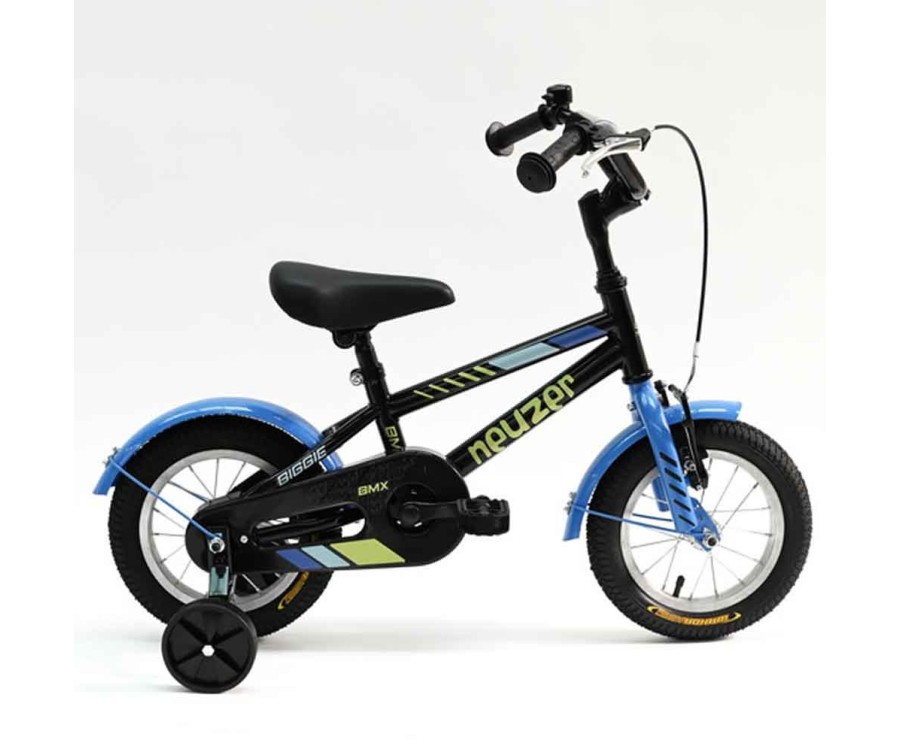 Neuzer BMX 12" Gyermek Kerékpár - fekete sárga kék
