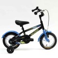 Neuzer BMX 12" Gyermek Kerékpár - fekete sárga kék