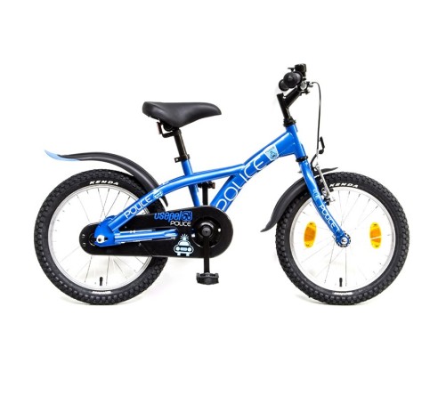 Csepel Police 107 16" kék gyerek kerékpár - bikemiskolc.hu