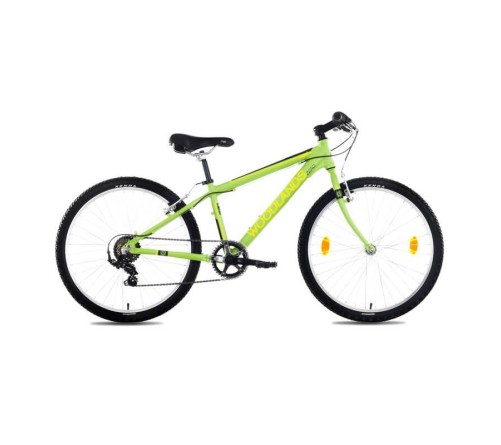 Csepel Woodlands Zero alu 24" kerékpár zöld - bikemiskolc.hu