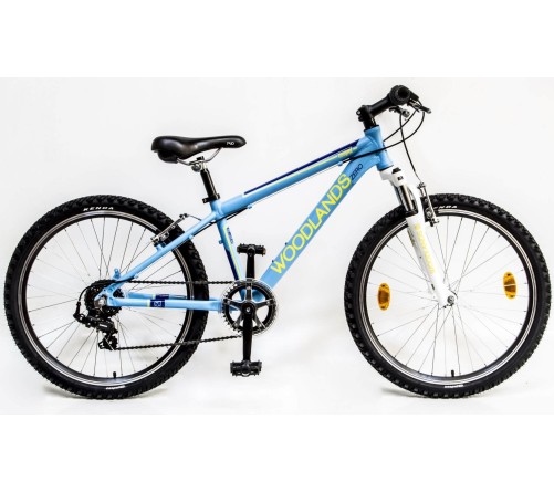 Csepel Woodlands Zero 24 teleszkópos kerékpár kék - bikemiskolc.hu