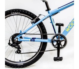 Csepel Woodlands Zero 24 teleszkópos kerékpár kék - bikemiskolc.hu