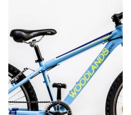 Csepel Woodlands Zero 24 teleszkópos kerékpár kék - bikemiskolc.hu