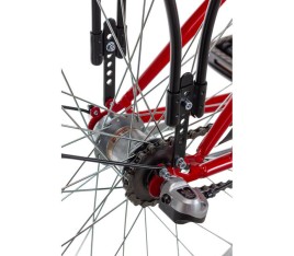 Csepel BUDAPEST A 26/17 N3 2024 17 sötét piros női kerékpár - bikemiskolc.hu