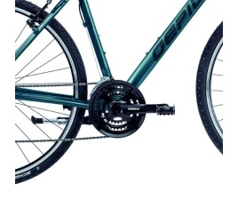 Gepida Alboin 300 CRS 28" férfi trekking kerékpár matt kék - bikemiskolc.hu