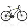 Kellys Cliff 70 cross trekking kerékpár BLACK - GREEN (M) Kellys Cliff 70 cross trekking kerékpár BLACK - GREEN (M)