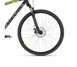 Kellys Cliff 70 cross trekking kerékpár BLACK - GREEN (M)