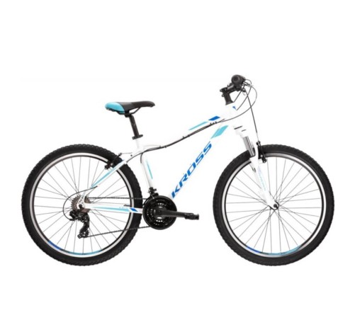 KROSS Lea 1.0 26" női MTB fehér-kék kerékpár - bikemiskolc.hu