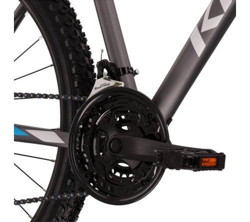 KROSS Hexagon 3.0 27,5" Mtb kerékpár Matt Grafit - kék - (M-19")