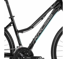 KROSS Evado 5.0 Női cross-trekking kerékpár Fekete - menta (M)