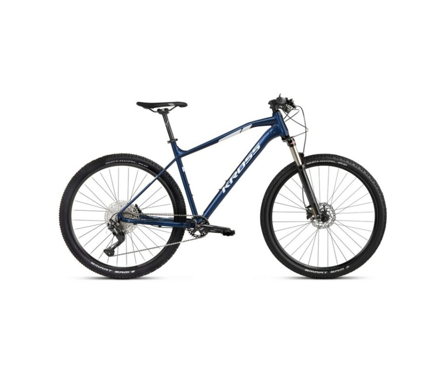 Kross Level 4.0 férfi MTB 29'' kerékpár Mélykék-fehér (XXL) Kross Level 4.0 férfi MTB 29'' kerékpár Mélykék-fehér (XXL)