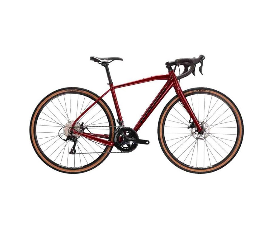 KROSS Esker 2.0 28" gravel kerékpár Bordó (M-20") KROSS Esker 2.0 28" gravel kerékpár Bordó (M-20")