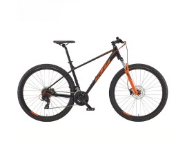 KTM Chicago 292 MTB kerékpár matt fekete - narancs - bikemiskolc.hu