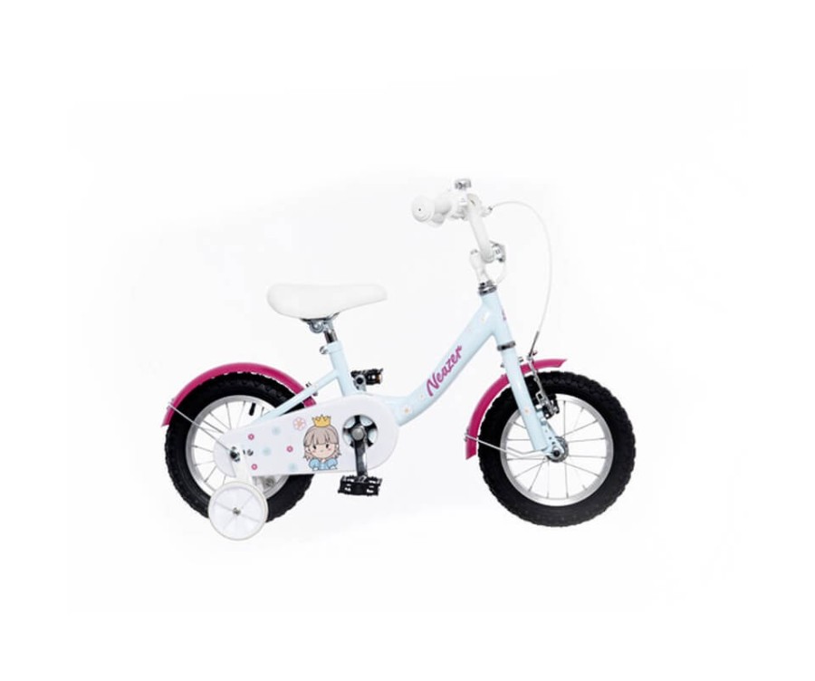 Neuzer BMX 12" gyermek kerékpár - világoskék hercegnős