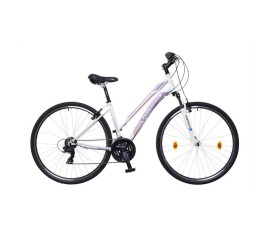 Neuzer X-Zero 28'' női cross-trekking kerékpár fehér-mályva - bikemiskolc.hu