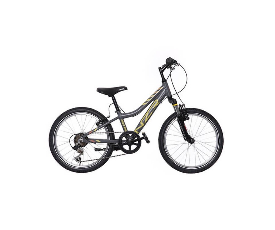 Neuzer Mistral 20" fiú kerékpár szürke-sárga Neuzer Mistral 20" fiú kerékpár szürke-sárga