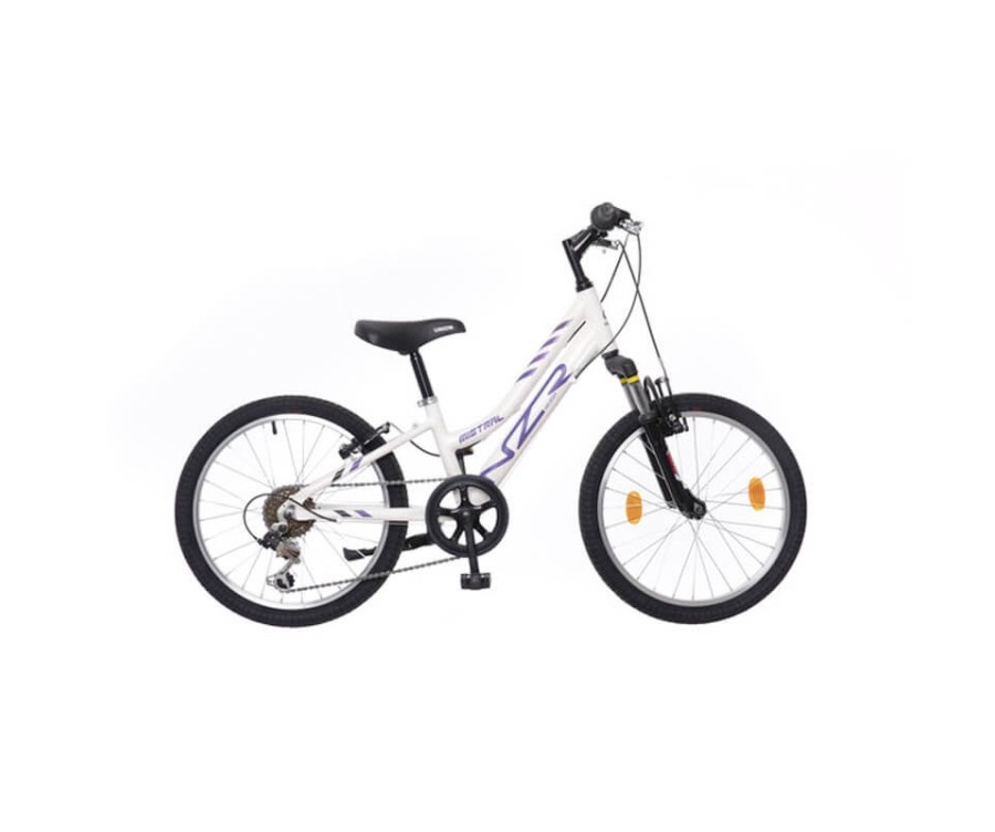 Neuzer Mistral 20" lány kerékpár fehér-lila Neuzer Mistral 20" lány kerékpár fehér-lila