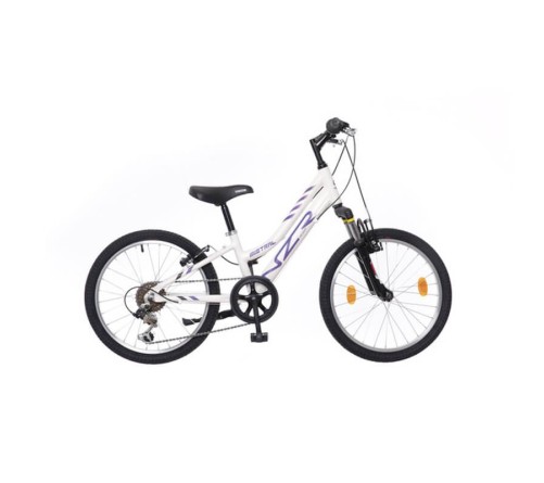 Neuzer Mistral 20" lány kerékpár fehér-lila - bikemiskolc.hu