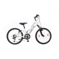 Neuzer Mistral 20" lány kerékpár fehér-lila Neuzer Mistral 20" lány kerékpár fehér-lila