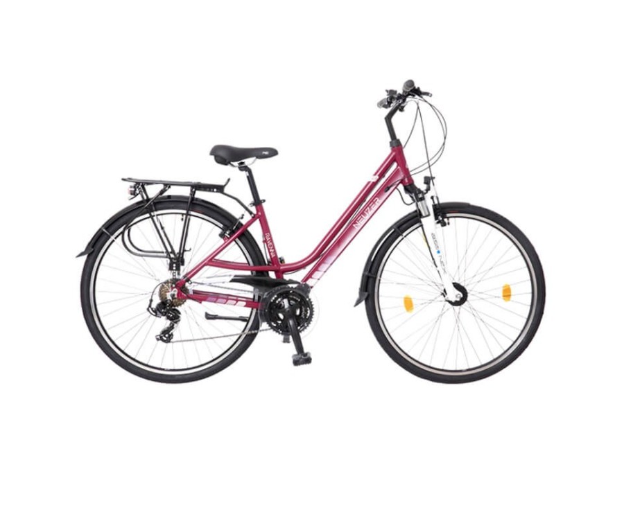 Neuzer Ravenna 100 női kerékpár padlizsán 17" Neuzer Ravenna 100 női kerékpár padlizsán 17"