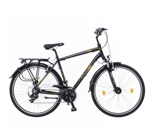 Neuzer Firenze 100 férfi kerékpár fekete/ sárga-szürke - bikemiskolc.hu