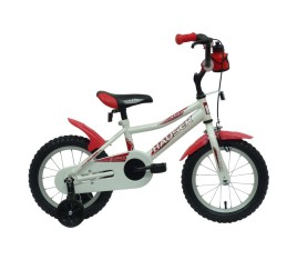 Hauser Puma 14" Fehér piros kerékpár - bikemiskolc.hu