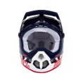 100% Fullface sisak Aircraft Composit anthem/sötétkék-fehér-piros M (57-58 cm) 100% Fullface sisak Aircraft Composit anthem/sötétkék-fehér-piros M (57-58 cm)