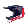100% Fullface sisak Aircraft Composit anthem/sötétkék-fehér-piros M (57-58 cm) 100% Fullface sisak Aircraft Composit anthem/sötétkék-fehér-piros M (57-58 cm)