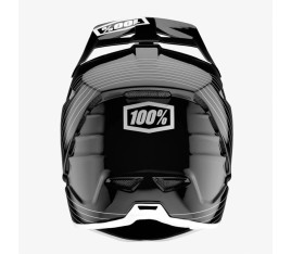 100% Fullface sisak Aircraft Composit silo/fekete-fehér – bikemiskolc.hu