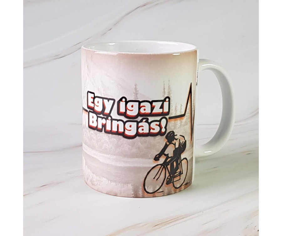 Egy igazi bringás bögre