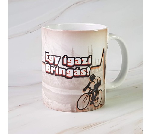 Egy igazi bringás bögre
