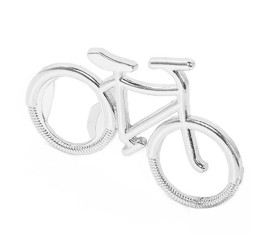Kerékpáros Sörnyitó - Ezüst színben - bikemiskolc.hu