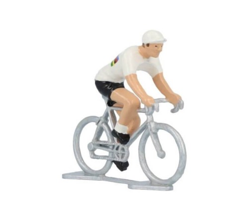 Miniatűr kerékpáros Világbajnok fém modell – bikemiskolc.hu