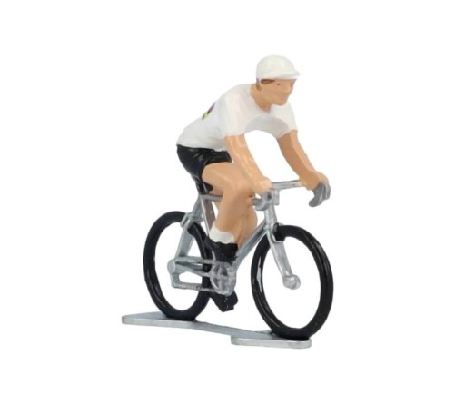 Miniatűr kerékpáros Világbajnok K-W fém modell – bikemiskolc.hu