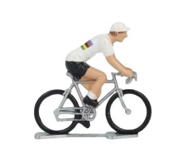 Miniatűr kerékpáros Világbajnok K-W fém modell