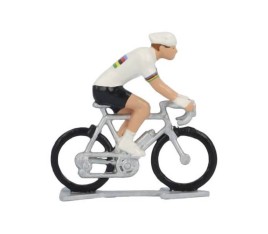 Miniatűr kerékpáros Világbajnok H-W fém modell