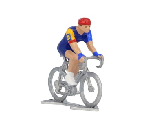 Miniatűr kerékpáros Trek-Lidl 2023 H fém modell – bikemiskolc.hu