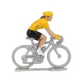 Miniatűr kerékpáros Sárga jersey HDF fém modell Miniatűr kerékpáros Sárga jersey HDF fém modell