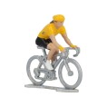 Miniatűr kerékpáros Sárga jersey HDF fém modell Miniatűr kerékpáros Sárga jersey HDF fém modell
