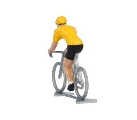 Miniatűr kerékpáros Sárga jersey fém modell – bikemiskolc.hu