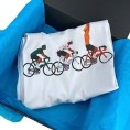 Miniatűr kerékpáros Tour de France ajándék csomag L méret Miniatűr kerékpáros Tour de France ajándék csomag L méret