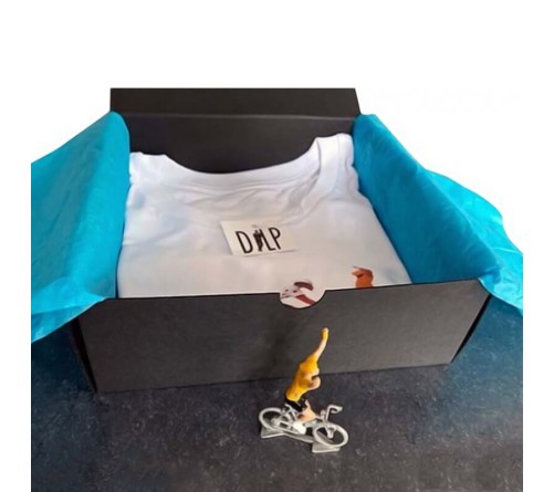 Miniatűr kerékpáros Tour de France ajándék csomag L méret – bikemiskolc.hu