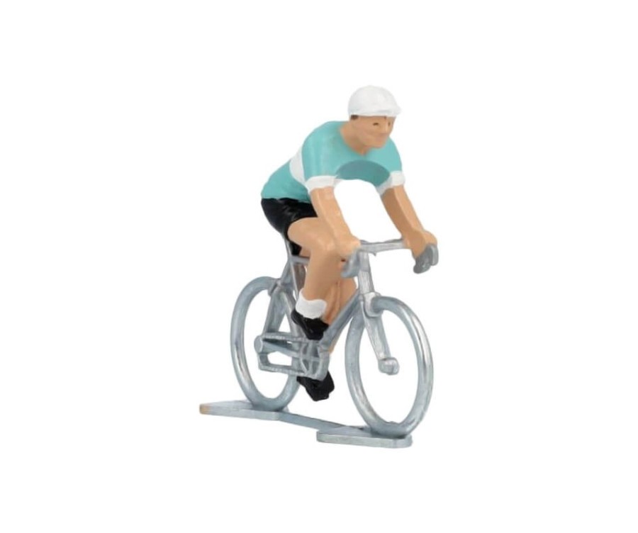 Miniatűr kerékpáros Bianchi fém modell Miniatűr kerékpáros Bianchi fém modell