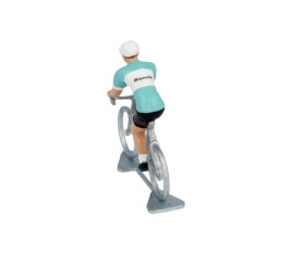 Miniatűr kerékpáros Bianchi fém modell – bikemiskolc.hu