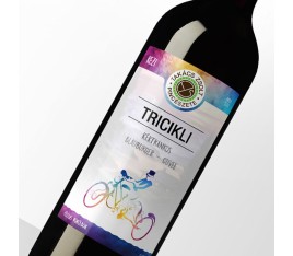 Tricikli - Kékfrankos–Blauburger cuvée (félédes)