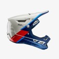 100% Fullface sisak Aircraft Composit trigger/fehér-piros-kék S (55-56cm) 100% Fullface sisak Aircraft Composit trigger/fehér-piros-kék S (55-56cm)